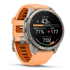 【予約注文】fenix 9 Pro Sapphire AMOLED 43mm Ti / Shell Pink