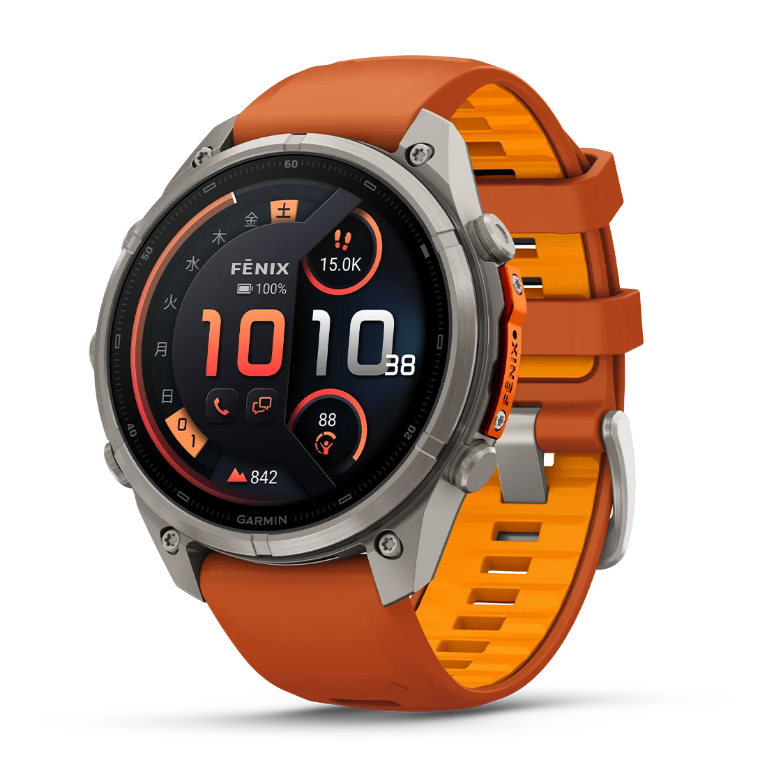 【予約注文】fenix 9 Pro inReach Sapphire AMOLED 47mm Ti / Autumn