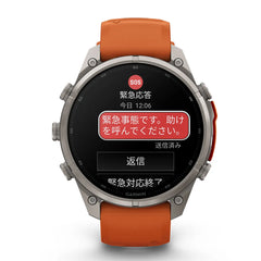 【予約注文】fenix 9 Pro inReach Sapphire AMOLED 47mm Ti / Autumn