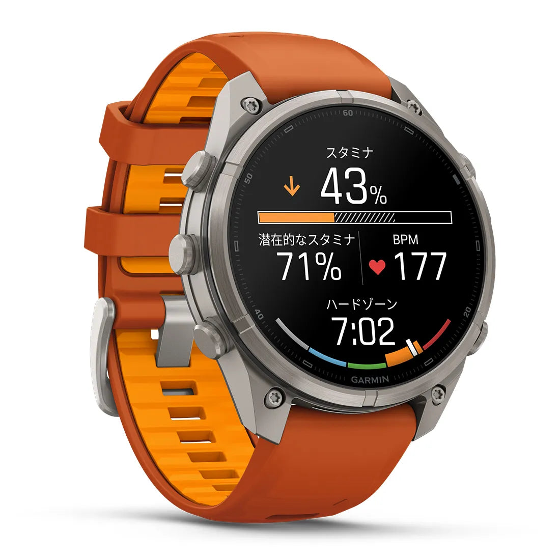 【予約注文】fenix 9 Pro Sapphire AMOLED 47mm Ti / Autumn