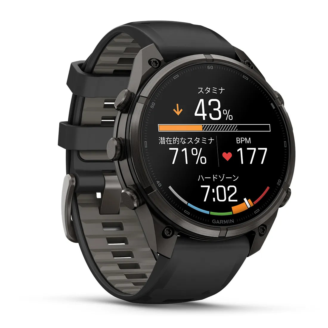 【予約注文】fenix 9 Pro inReach Sapphire AMOLED 47mm DLC Ti / Black