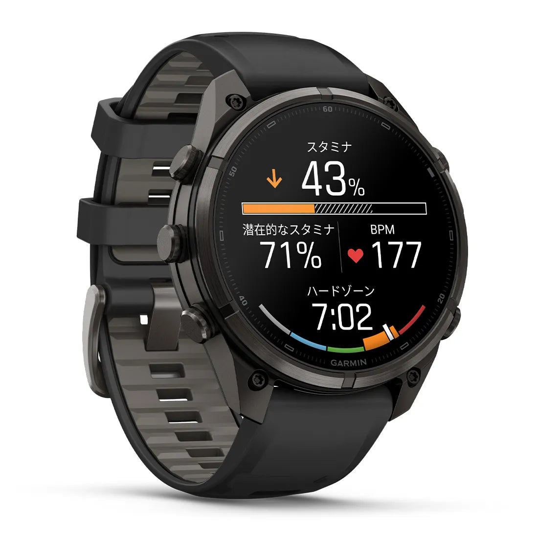 【予約注文】fenix 9 Pro Sapphire AMOLED 47mm DLC Ti / Black