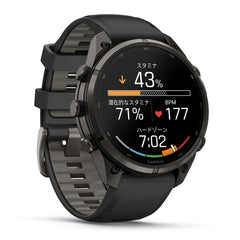 【予約注文】fenix 9 Pro Sapphire AMOLED 47mm DLC Ti / Black