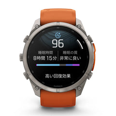 【予約注文】fenix 9 Pro Sapphire AMOLED 51mm Ti / Autumn