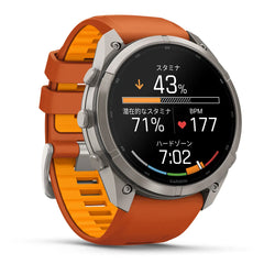【予約注文】fenix 9 Pro Sapphire AMOLED 51mm Ti / Autumn