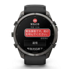 【予約注文】fenix 9 Pro inReach Sapphire AMOLED 51mm DLC Ti / Black