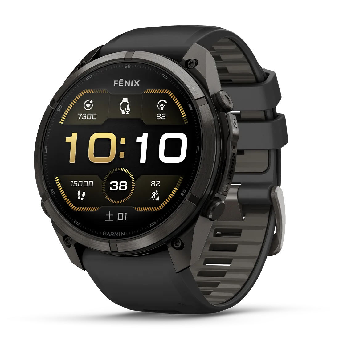 【予約注文】fēnix 9 Pro Sapphire AMOLED 51mm DLC Ti / Black