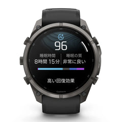 【予約注文】fēnix 9 Pro Sapphire AMOLED 51mm DLC Ti / Black