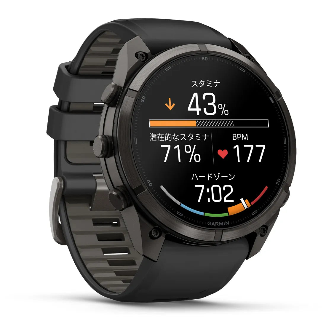 【予約注文】fēnix 9 Pro Sapphire AMOLED 51mm DLC Ti / Black