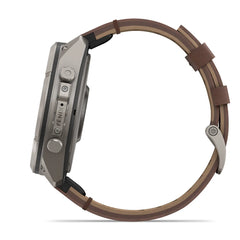 【予約注文】fenix 9 Pro inReach Sapphire AMOLED 51mm Ti / Leather Band