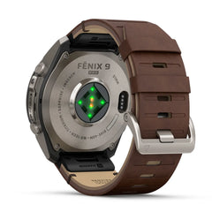 【予約注文】fenix 9 Pro inReach Sapphire AMOLED 51mm Ti / Leather Band