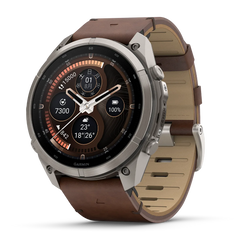 【予約注文】fenix 9 Pro inReach Sapphire AMOLED 51mm Ti / Leather Band