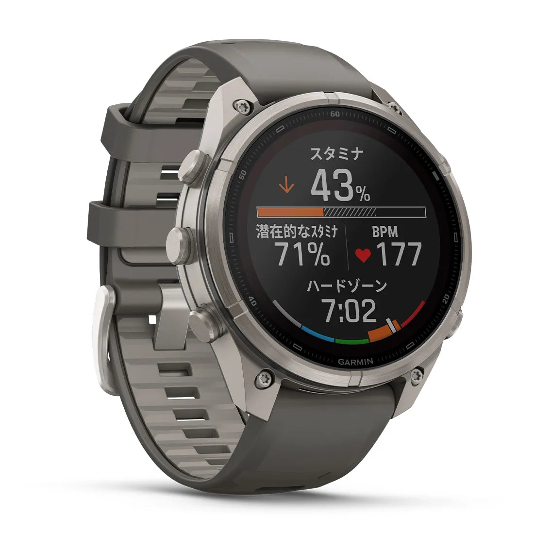 【予約注文】fēnix 9 Pro Sapphire Dual Power 47mm Ti / Pebble Gray