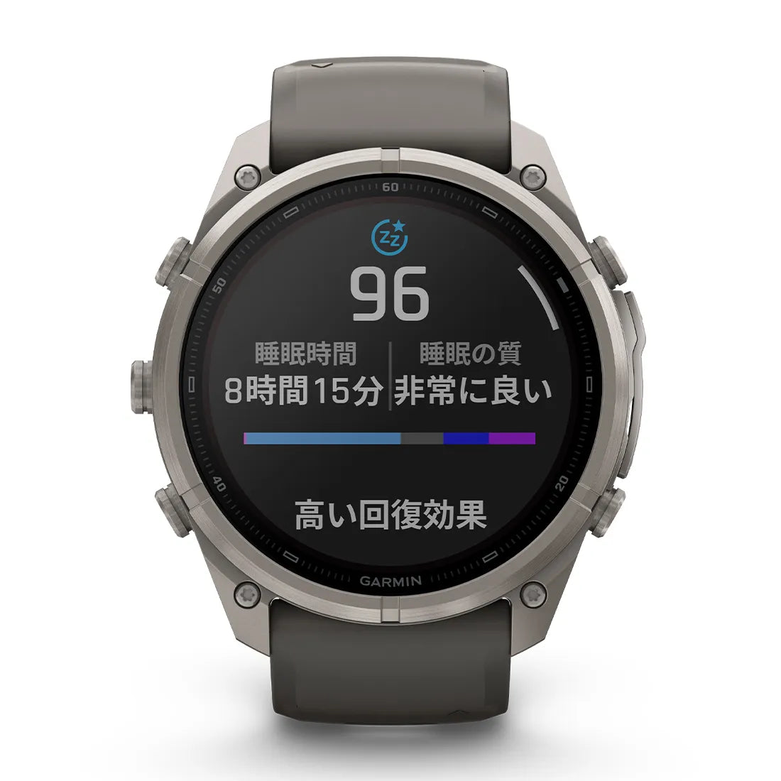 【予約注文】fēnix 9 Pro Sapphire Dual Power 51mm Ti / Pebble Gray