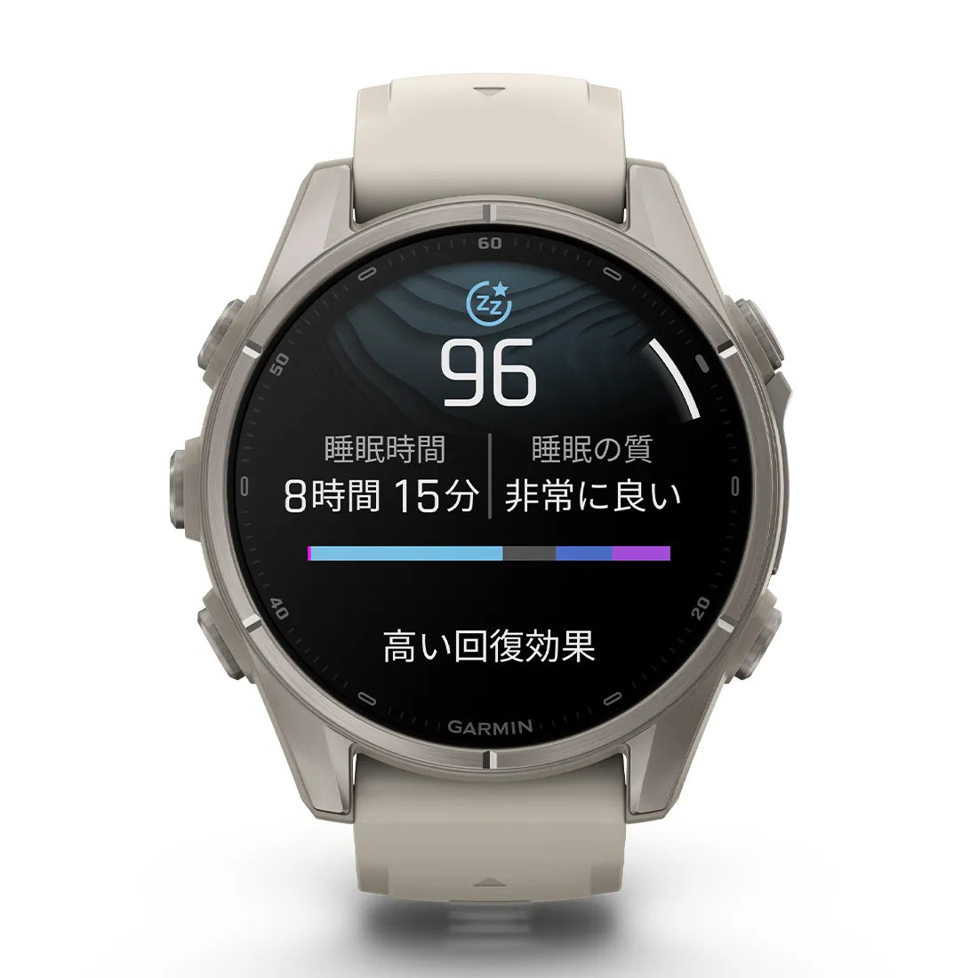 fenix 7S PRO Sapphire Dual Power Phoenix 7S Pro Soft Gold with Light Sand Band 010-02776-62