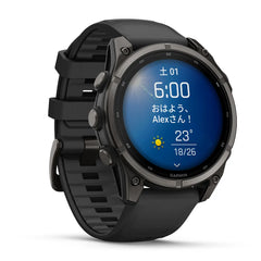【予約注文】fēnix 9 Sapphire AMOLED 47mm DLC Ti / Black