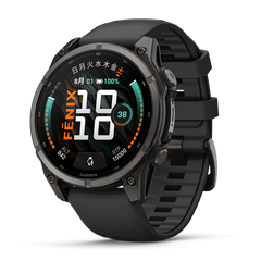 【予約注文】fēnix 9 Sapphire AMOLED 47mm DLC Ti / Black