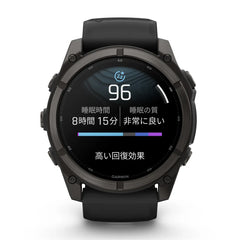 【予約注文】fēnix 9 Sapphire AMOLED 51mm DLC Ti / Black
