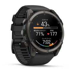 【予約注文】fēnix 9 Sapphire AMOLED 51mm DLC Ti / Black