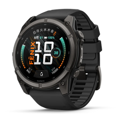 【予約注文】fēnix 9 Sapphire AMOLED 51mm DLC Ti / Black