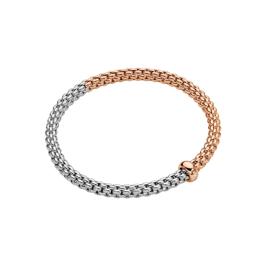 FOPE / フォッペ SOLO マストハブ バイカラー FLEX'IT ブレスレット 01M06B2_BB_00M