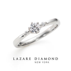 - Engagement ring -<br> honesty ring melee diamond