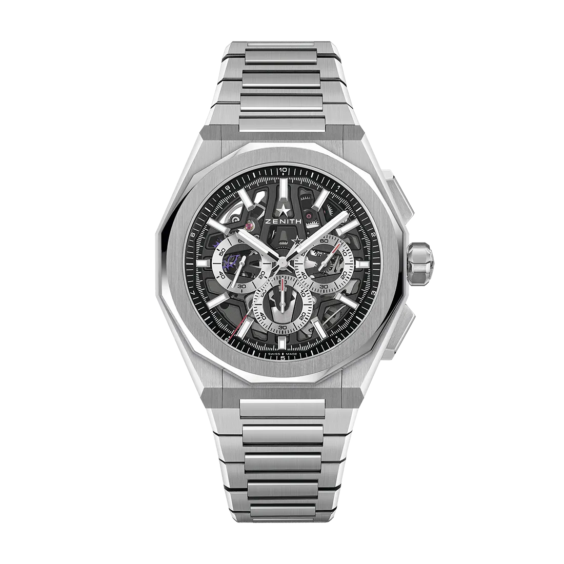 デファイ スカイライン クロノグラフ スケルトン