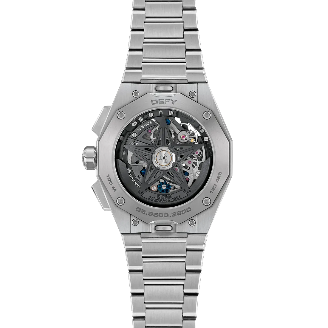 デファイ スカイライン クロノグラフ スケルトン