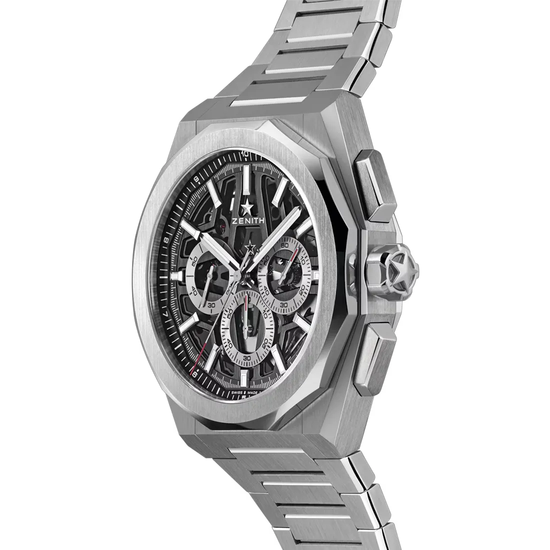 デファイ スカイライン クロノグラフ スケルトン