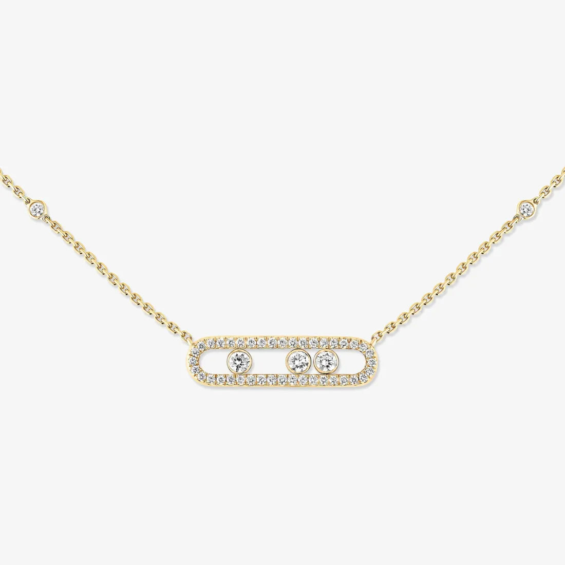 Baby Move Pavé Necklace