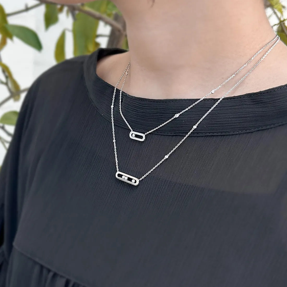 MESSIKA Move Uno LM PV NCK ネックレス ペンダント MESSIKA Move Uno MESSIKA Move Uno LM PV NCK ネックレス ペンダント MESSIKA Move Uno