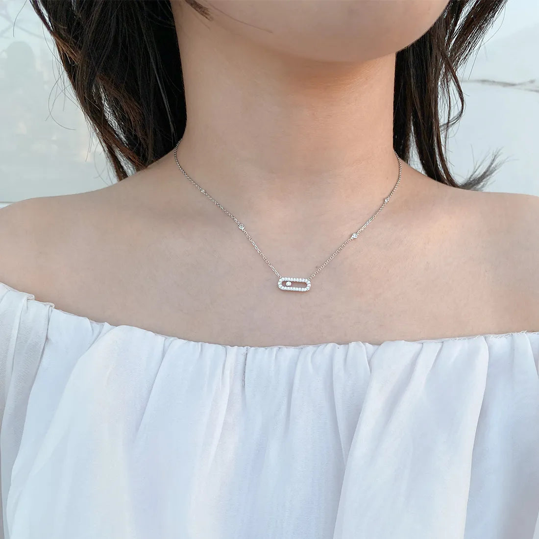 MESSIKA Move Uno LM PV NCK ネックレスペンダント MESSIKA Move Uno LM PV NCK ネックレスペンダント