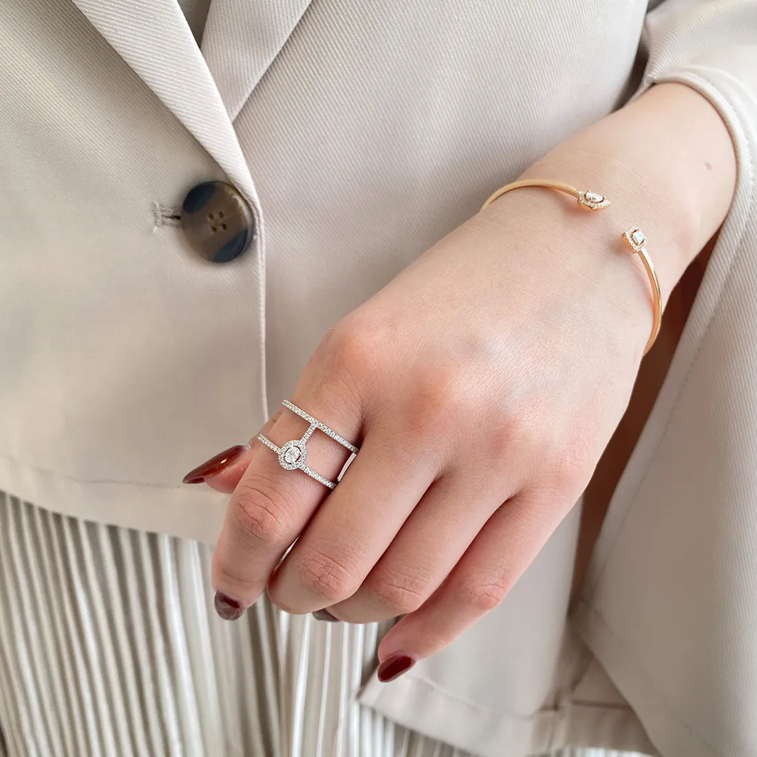 glamazon pave ring