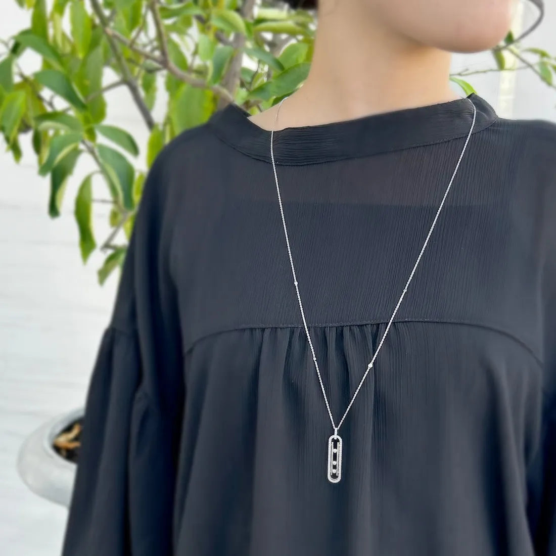 ムーヴ テンス ダイヤモンド ネックレス