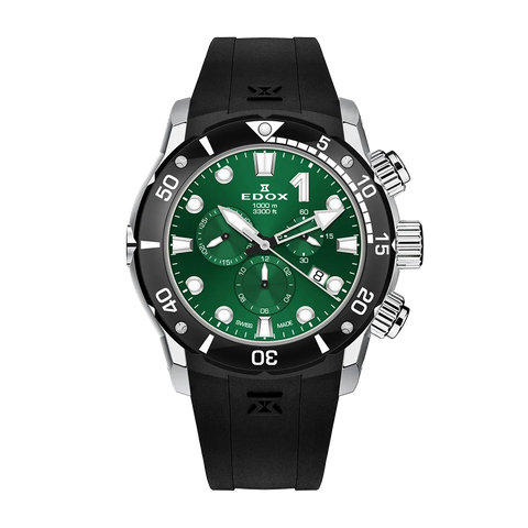 CHIKACOエメラルド スカイダイバー 70s クロノグラフ 10238-357RBRC-BRIA