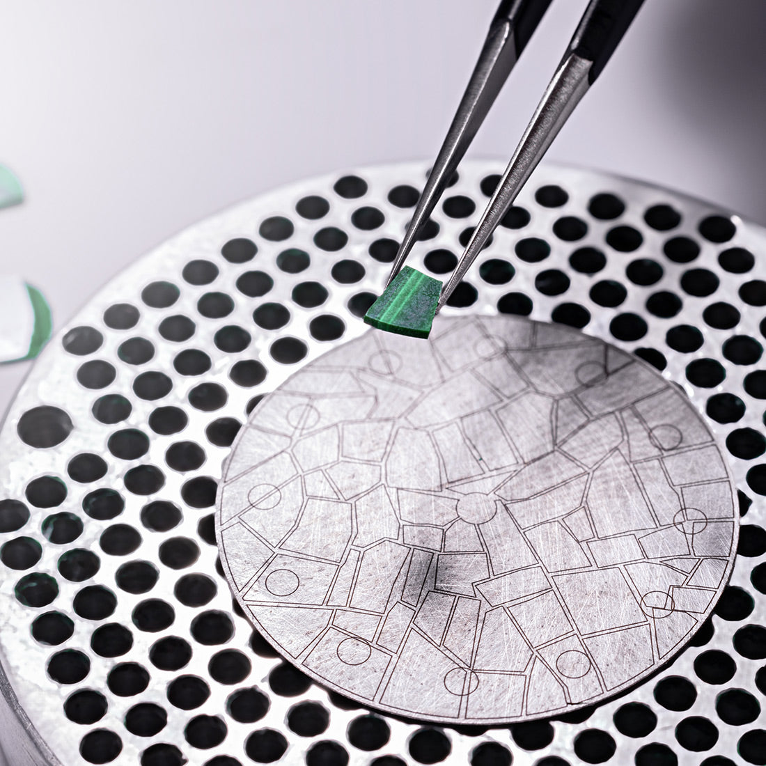 ルチェア ウォッチ マラカイト ダイアル