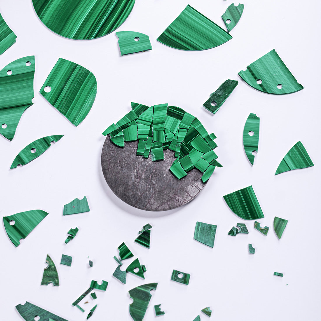 ルチェア ウォッチ マラカイト ダイアル