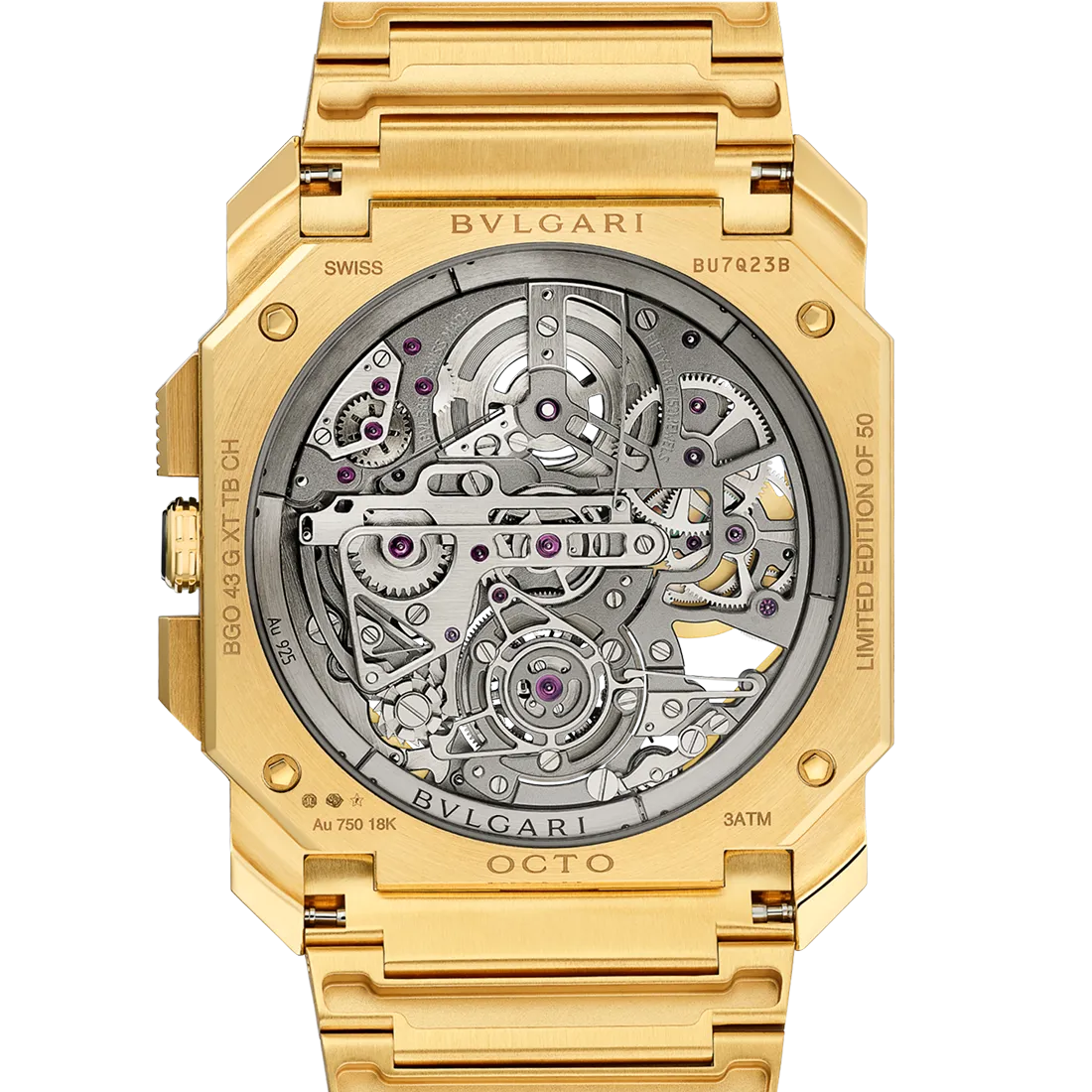 オクト フィニッシモ ウォッチ トゥールビヨン スケルトン クロノグラフ