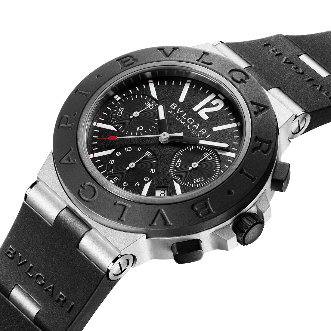ブルガリ アルミニウム ウォッチ クロノグラフ