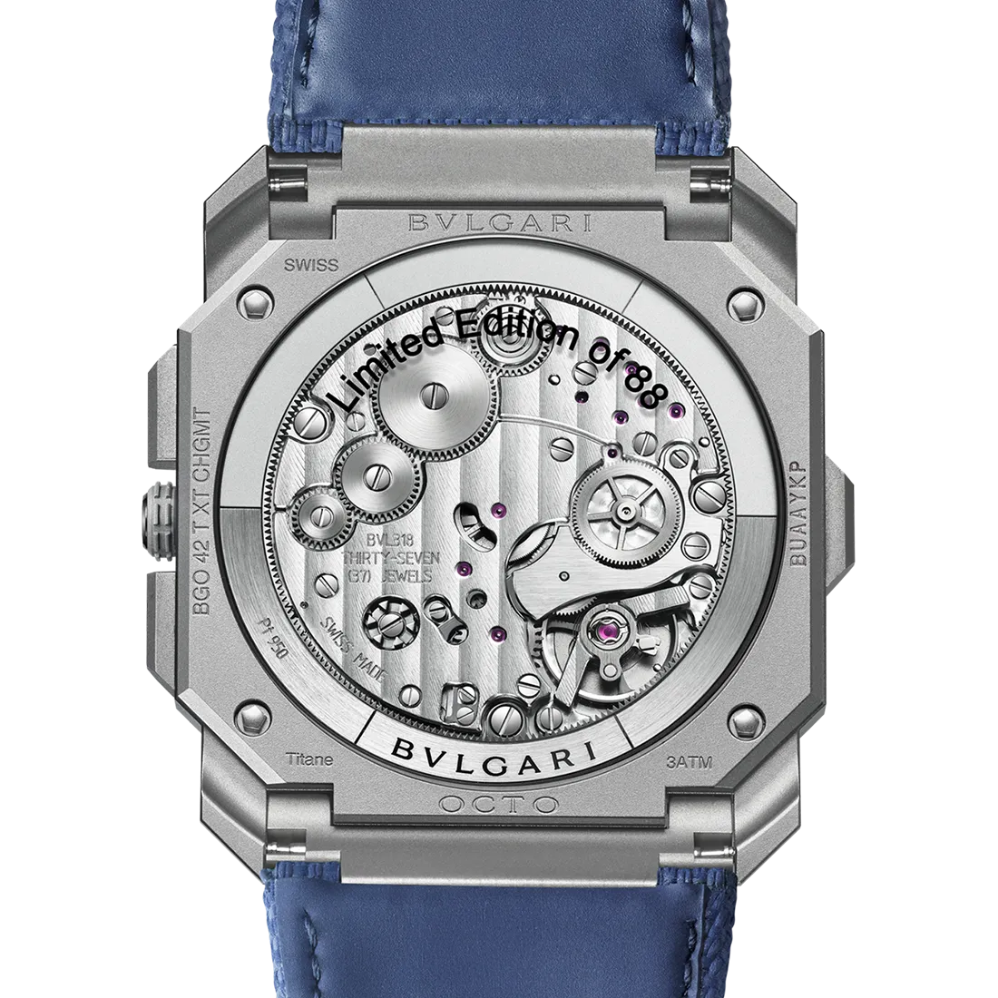 取り扱い終了 / オクト フィニッシモ クロノグラフ GMT〈限定モデル〉