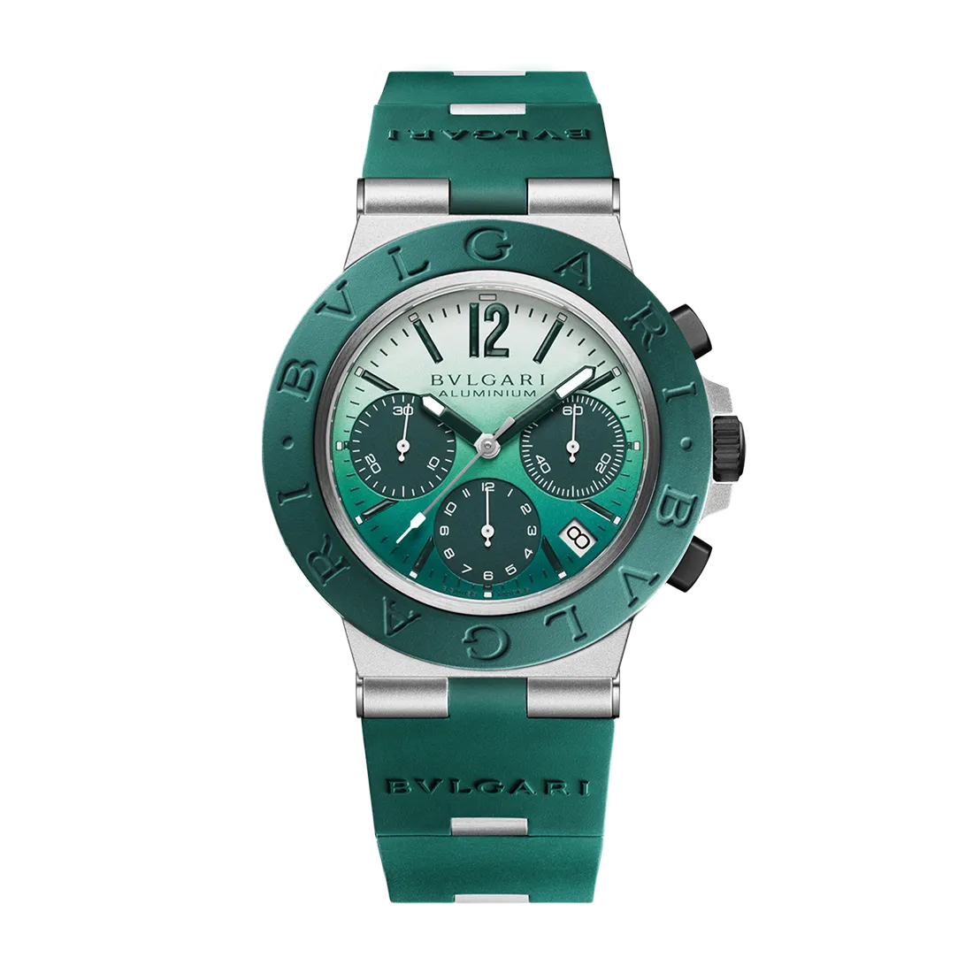 取り扱い終了 / ブルガリ アルミニウム エメラルド ウォッチ〈限定モデル〉