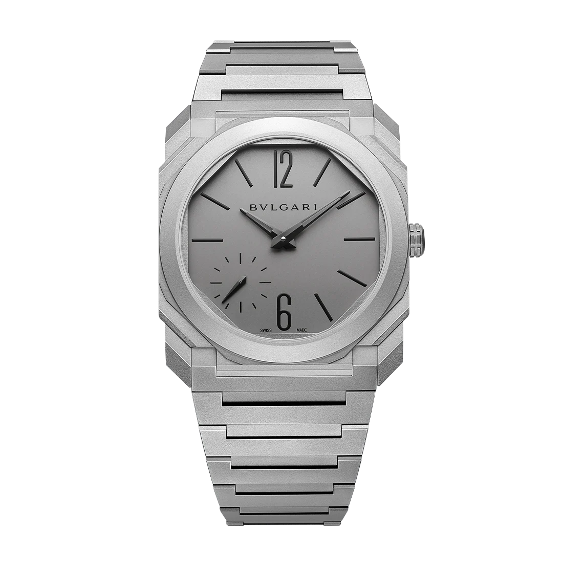 オクト フィニッシモ サンドブラストチタン 37mm