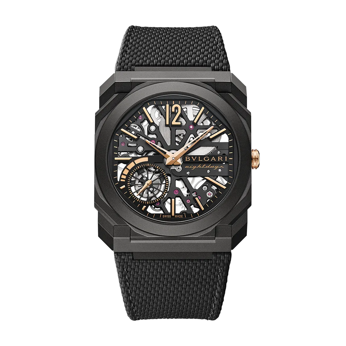 オクト フィニッシモ ウォッチ スケルトン エイトデイズ