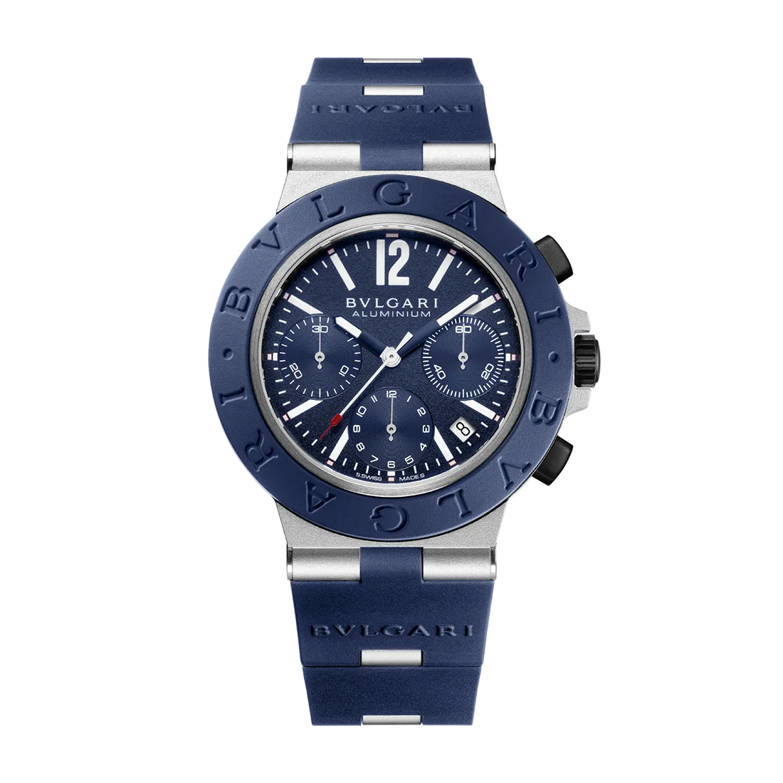ブルガリ アルミニウム ウォッチ クロノグラフ