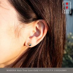 True Love Gold スタッドピアス