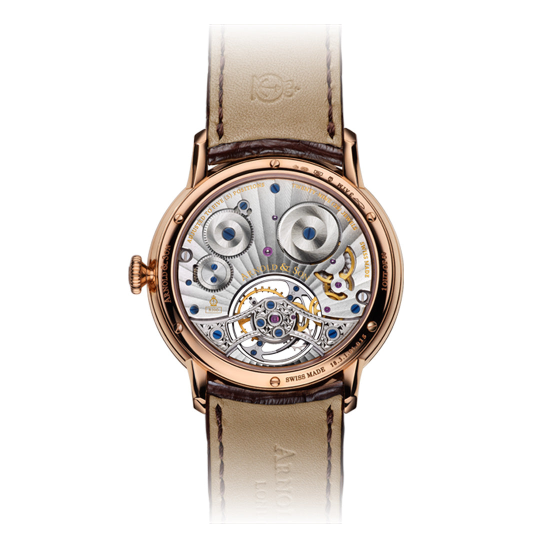 超薄型 トゥールビヨン ゴールド