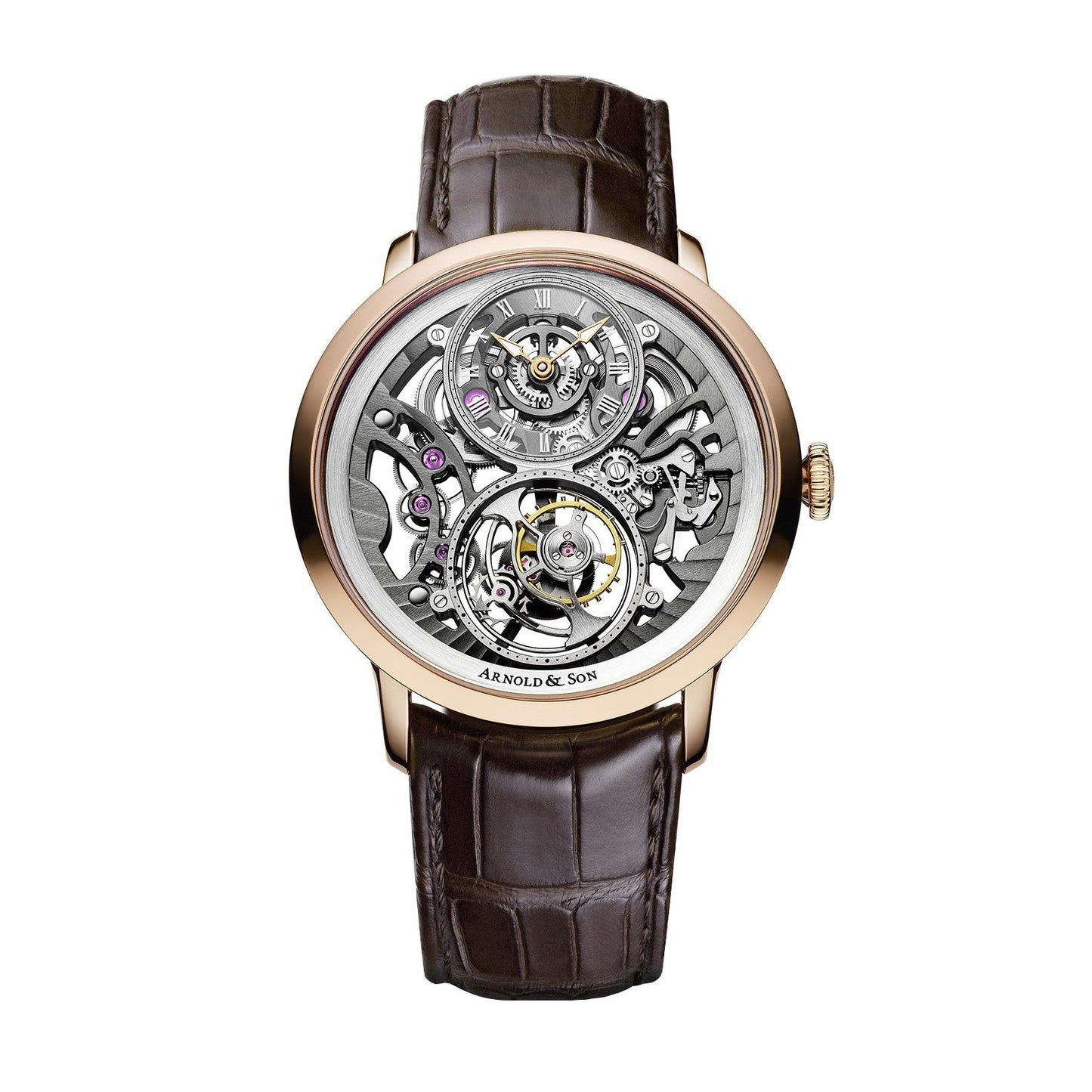 超薄型 トゥールビヨン スケルトン