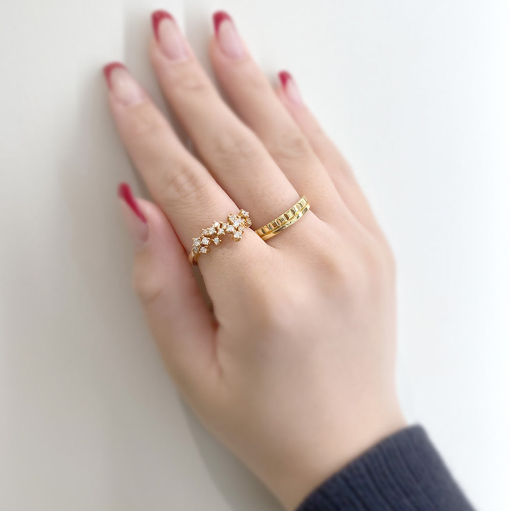 [Wedding Ring] Quatre Radiant Ring Half JAL00251