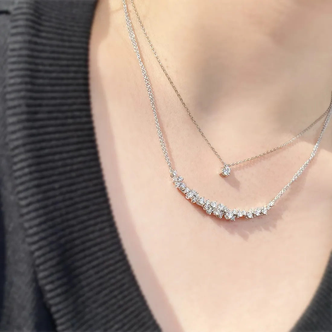 mimosa necklace