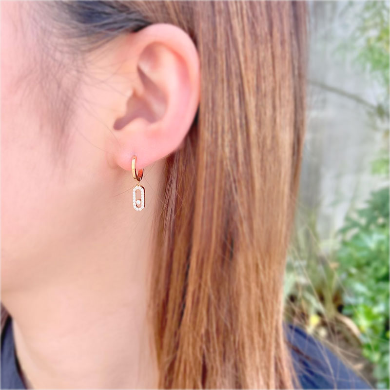 Move Uno Hoop Earrings